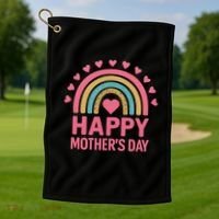 Happy Mother's Day Golf Towel thumb 1