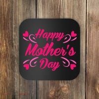Happy Mothers Day Hearts Gift Coaster thumb 0