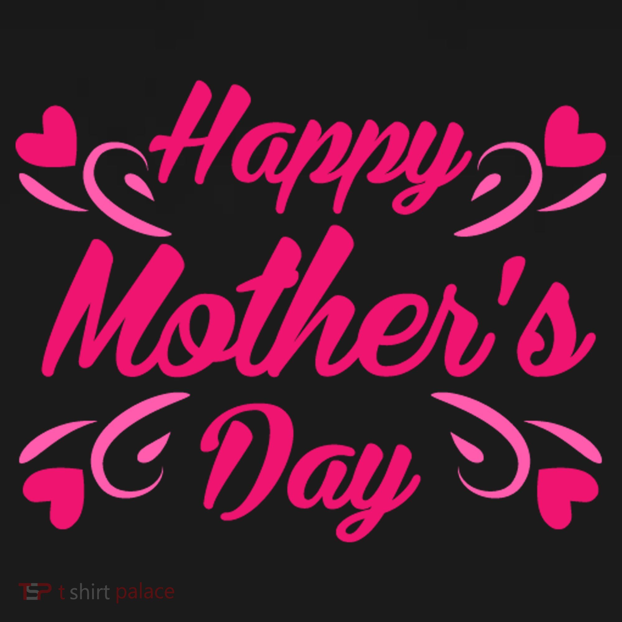 Happy Mothers Day Hearts Gift Coaster