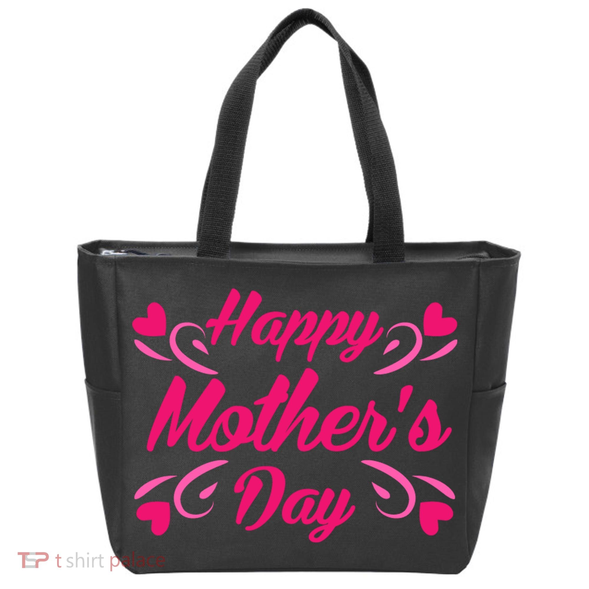 Happy Mothers Day Hearts Gift Tote Bag
