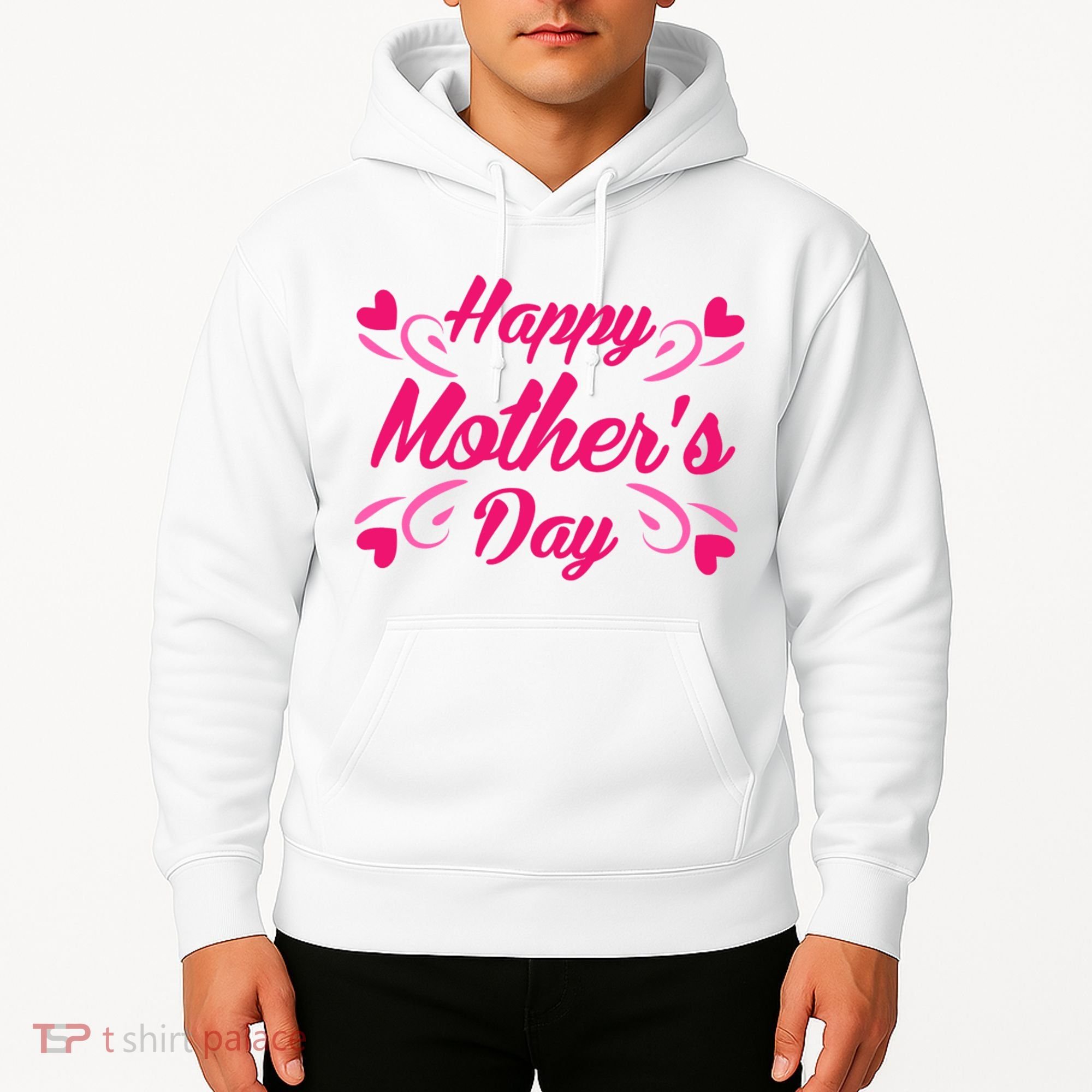 Happy Mothers Day Hearts Gift Hoodie