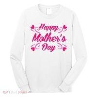 Happy Mothers Day Hearts Gift Long Sleeve Shirt thumb 0