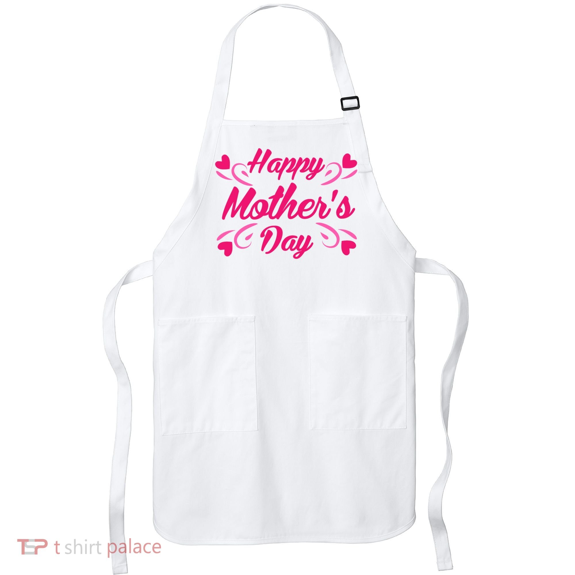 Happy Mothers Day Hearts Gift Apron