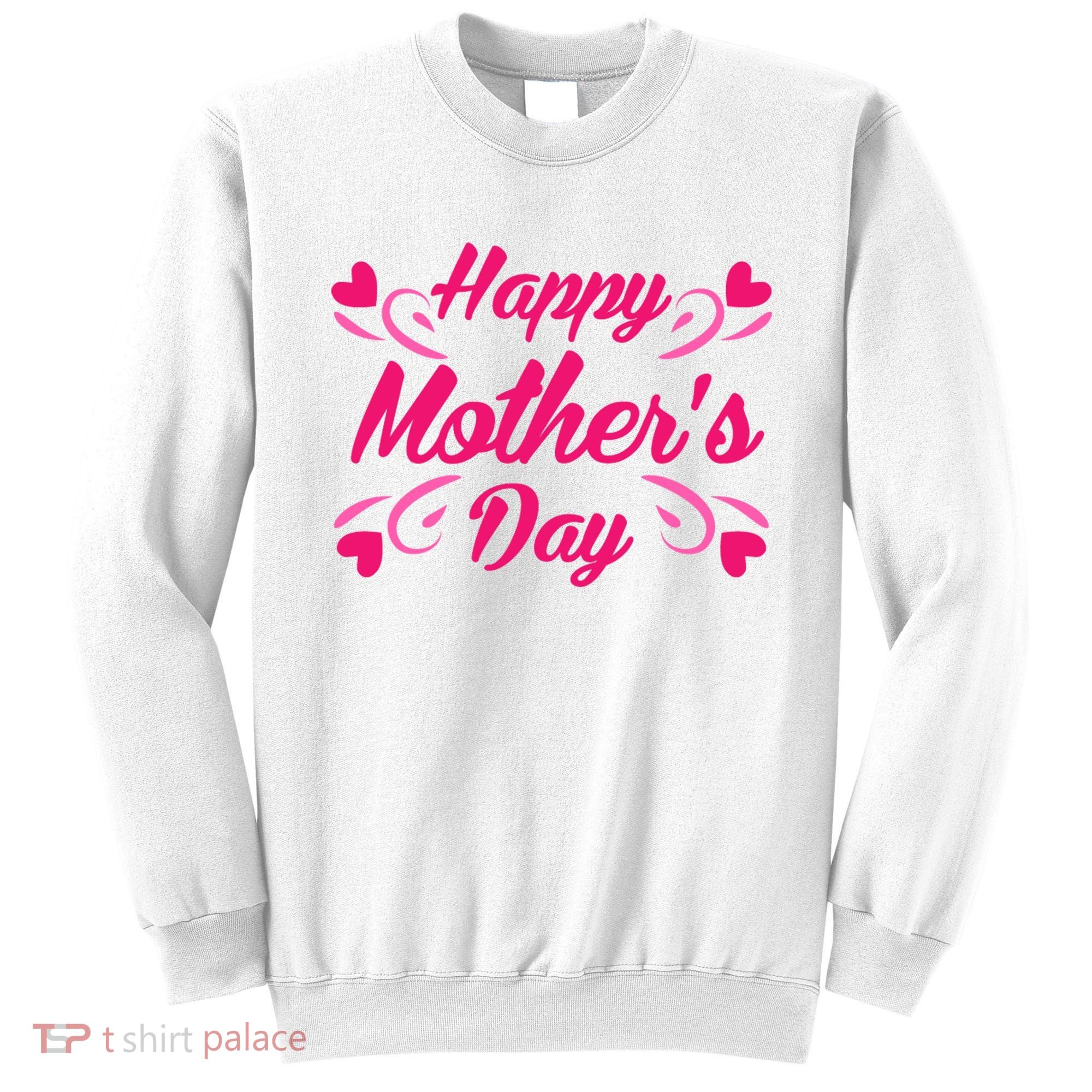 Happy Mothers Day Hearts Gift Sweatshirt