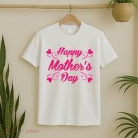 Happy Mothers Day Hearts Gift T-Shirt thumb 2
