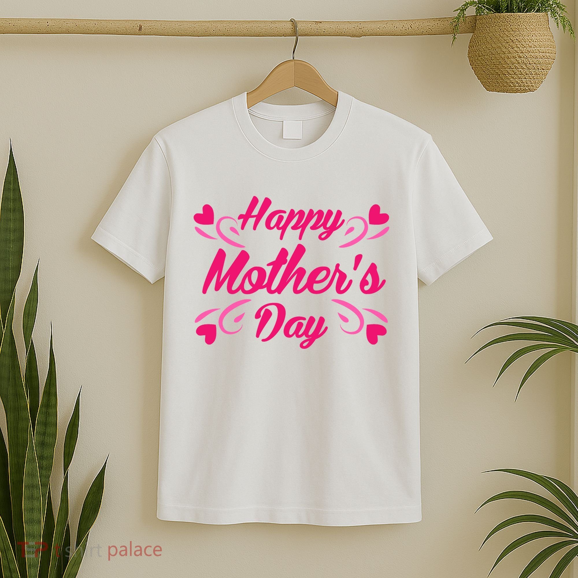 Happy Mothers Day Hearts Gift T-Shirt