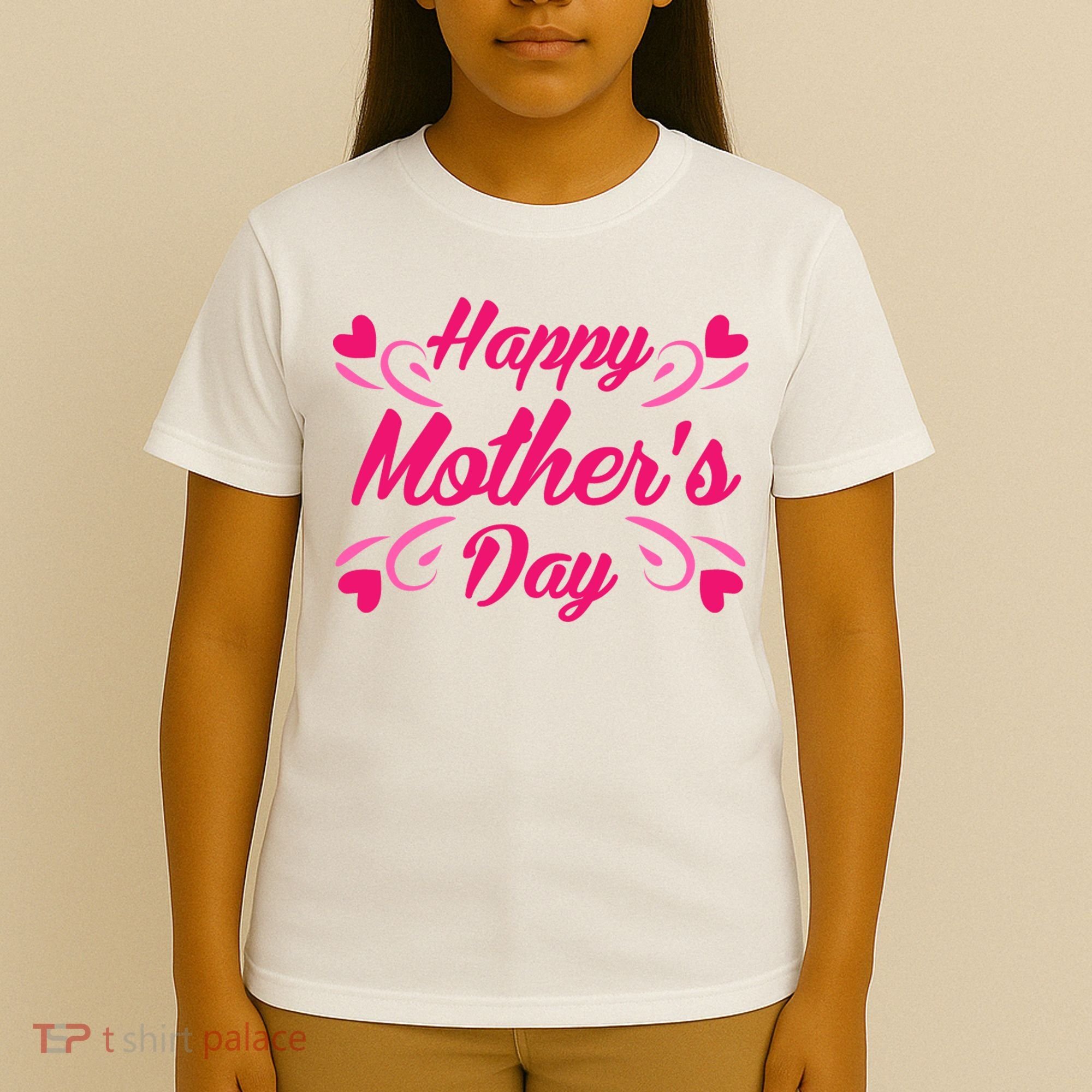 Happy Mothers Day Hearts Gift T-Shirt