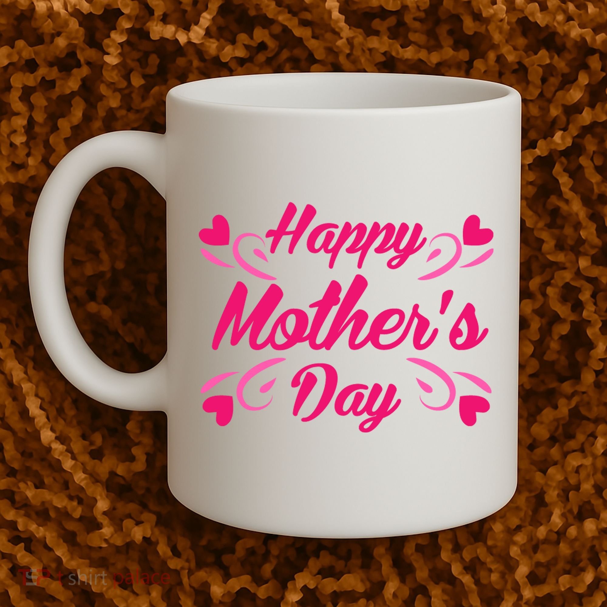 Happy Mothers Day Hearts Gift Coffee Mug