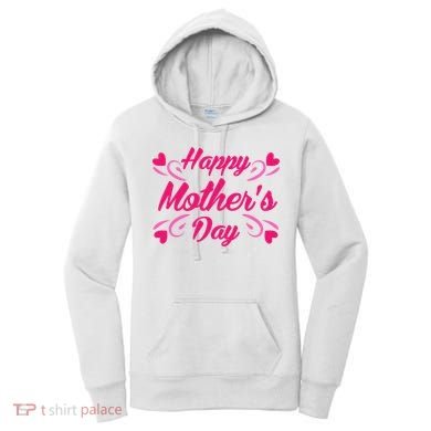 Happy Mothers Day Hearts Gift Women's Hoodie
