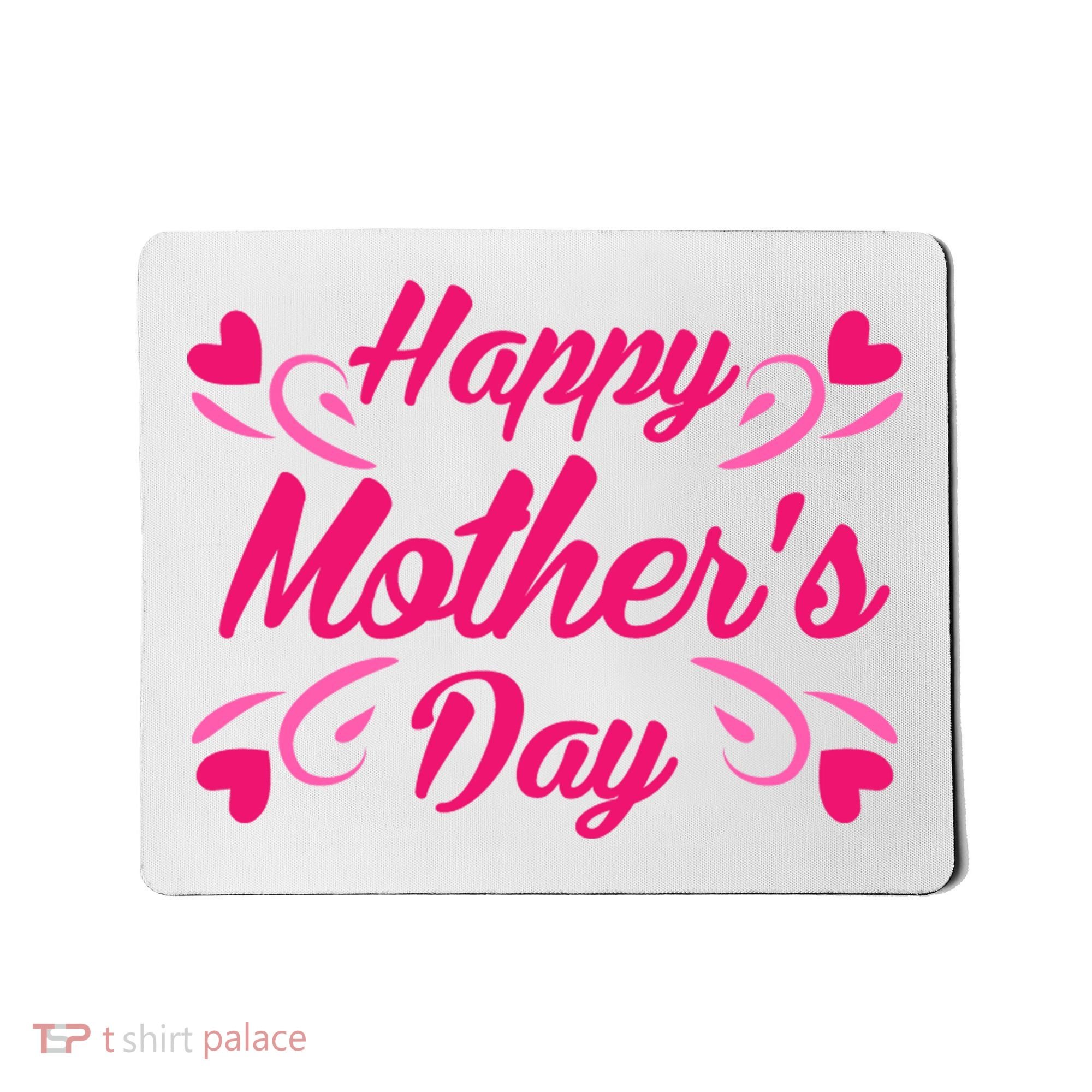 Happy Mothers Day Hearts Gift Mousepad