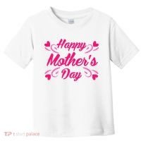 Happy Mothers Day Hearts Gift Toddler T-Shirt thumb 0