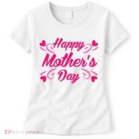 Happy Mothers Day Hearts Gift Women's T-Shirt thumb 0