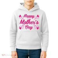 Happy Mothers Day Hearts Gift Kids Hoodie thumb 4