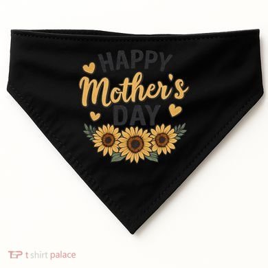 Happy Mother's Day USA-Made Doggie Bandana