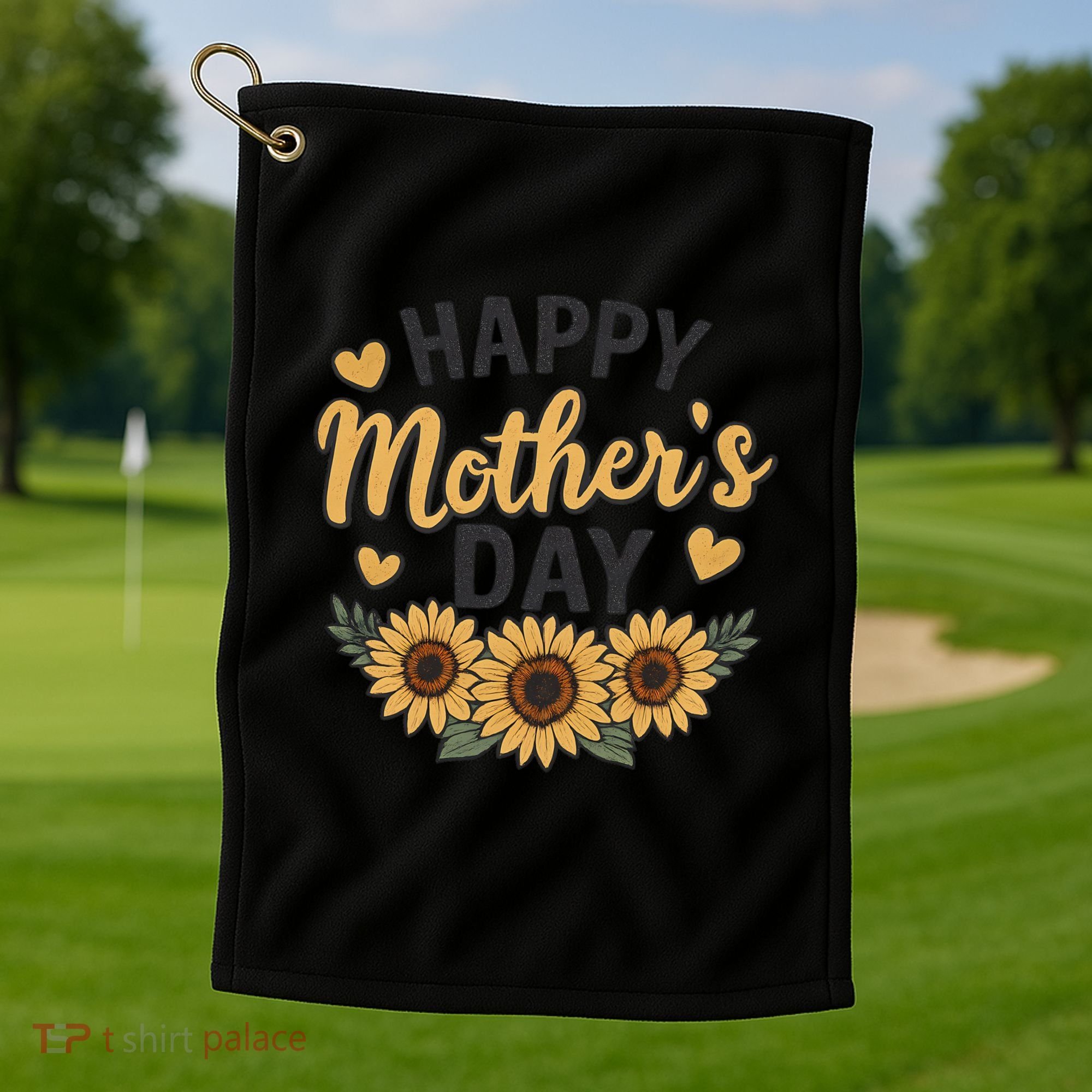 Happy Mother's Day Golf Towel