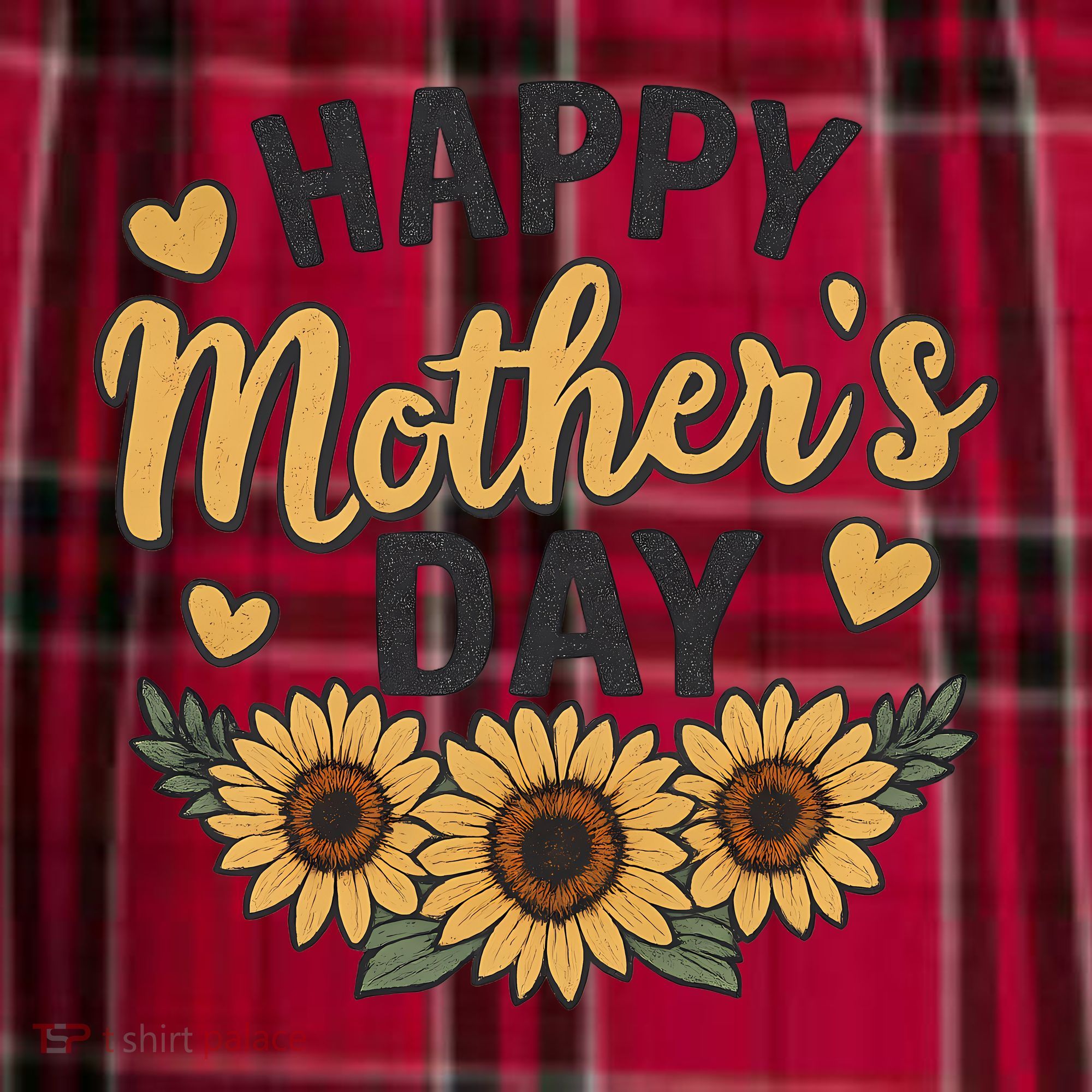Happy Mother's Day Women's Flannel Plaid Pajama Pants