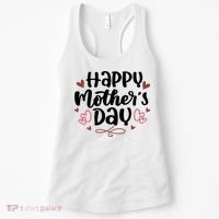 Happy Mother's Day Cute Gift For Mom Women's Tank Top thumb 0