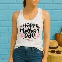 Happy Mother's Day Cute Gift For Mom Women's Tank Top thumb 2