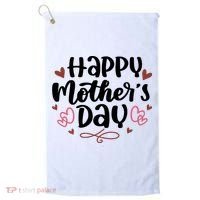 Happy Mother's Day Cute Gift For Mom Golf Towel thumb 0