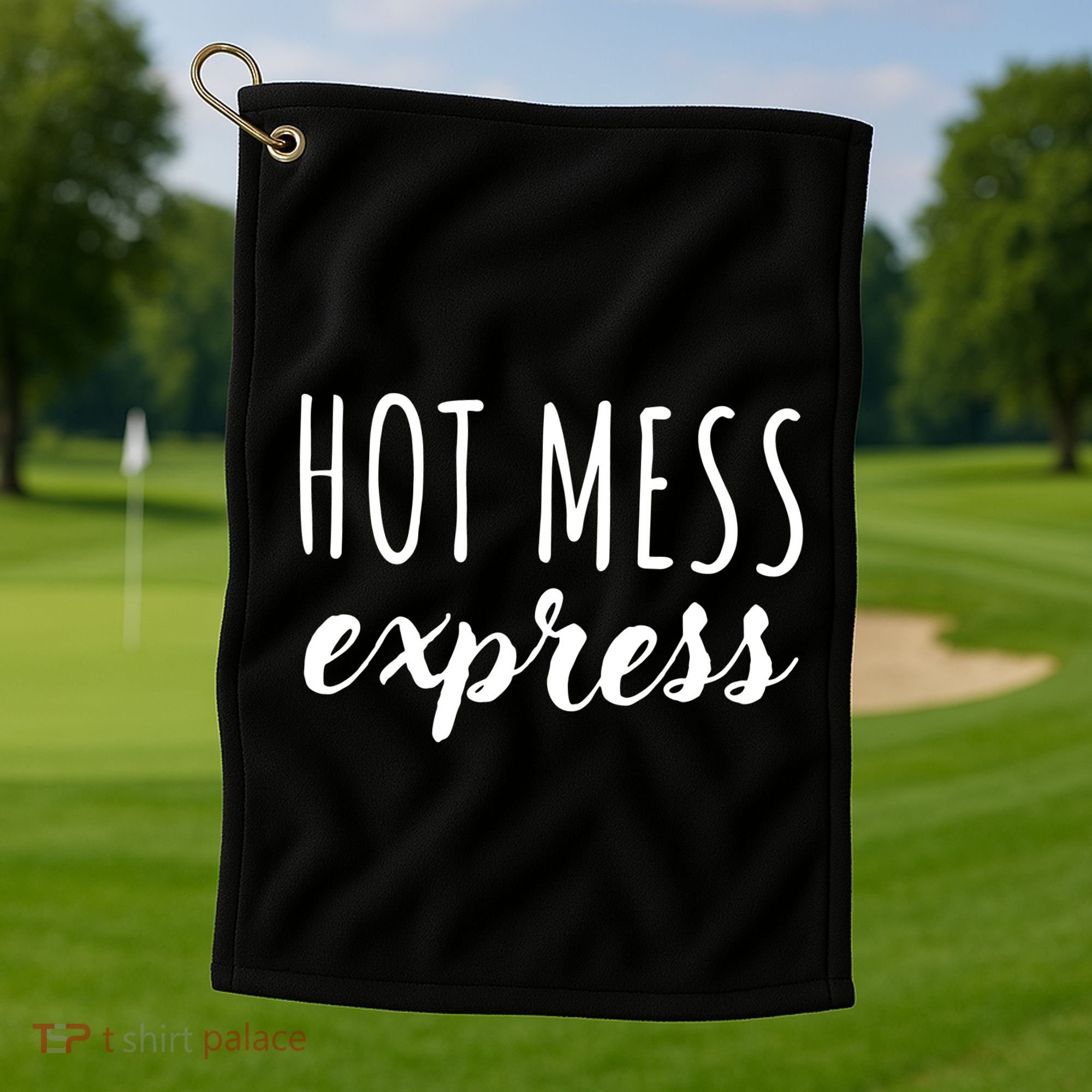 Hot Mess Express Golf Towel