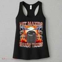 Hit Maxes Evade Taxes Women's Tank Top thumb 3