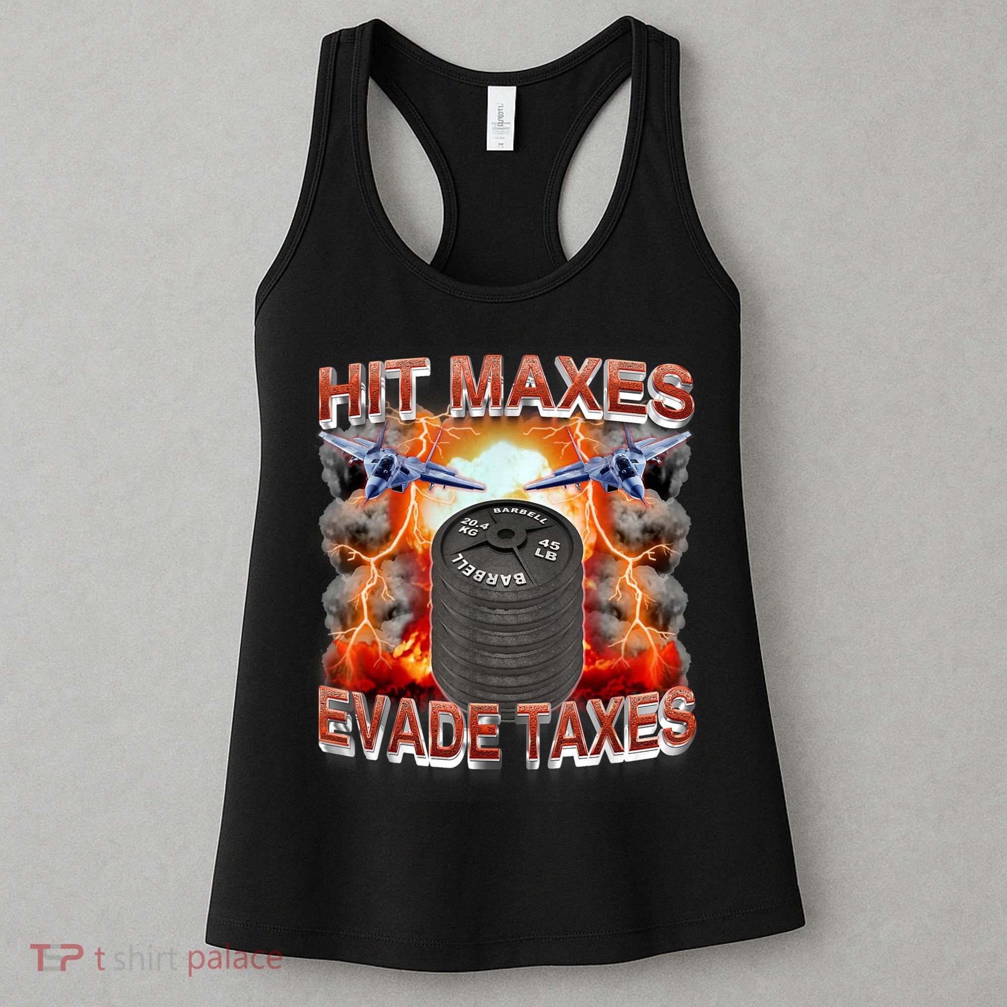 Hit Maxes Evade Taxes Women's Tank Top