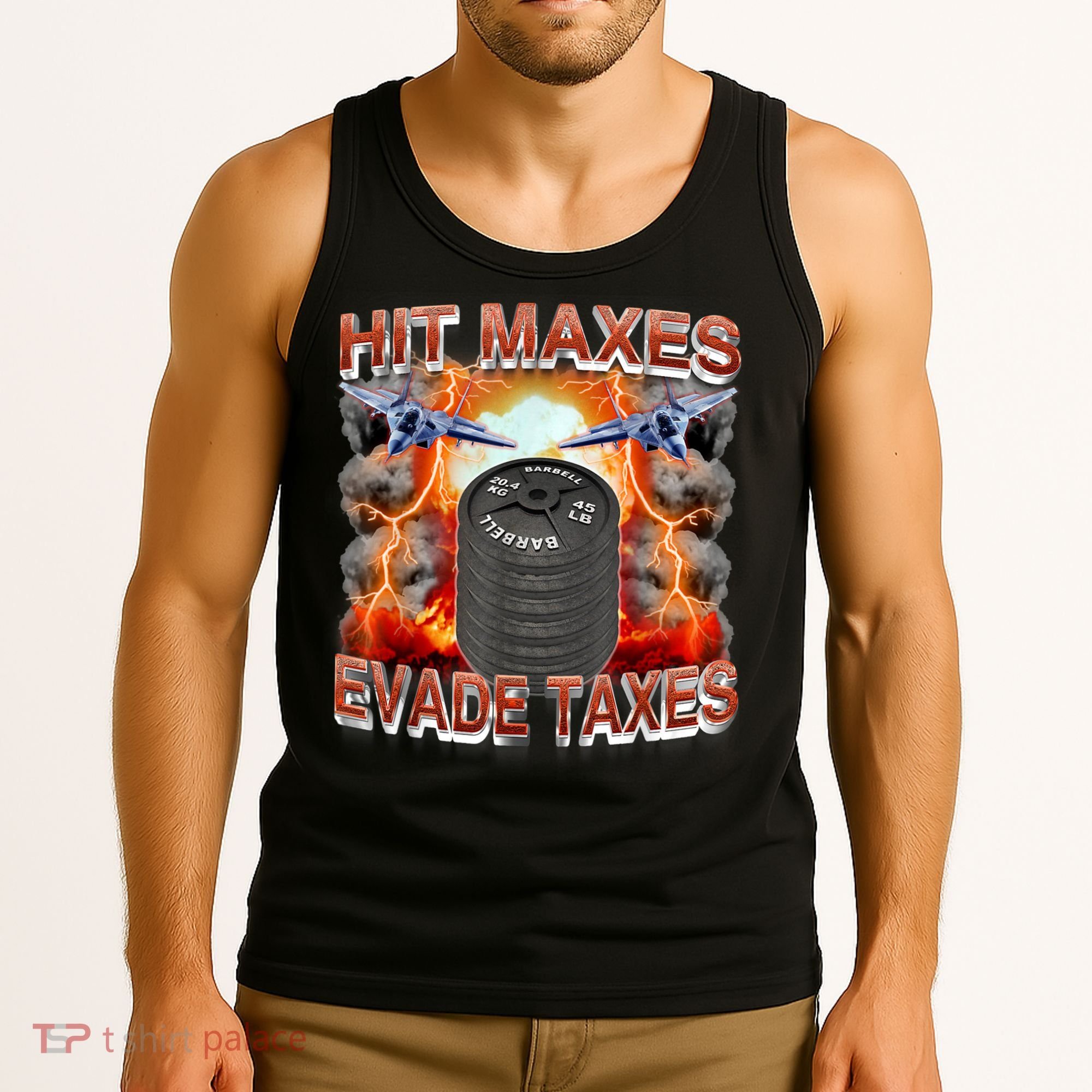 Hit Maxes Evade Taxes Tank Top
