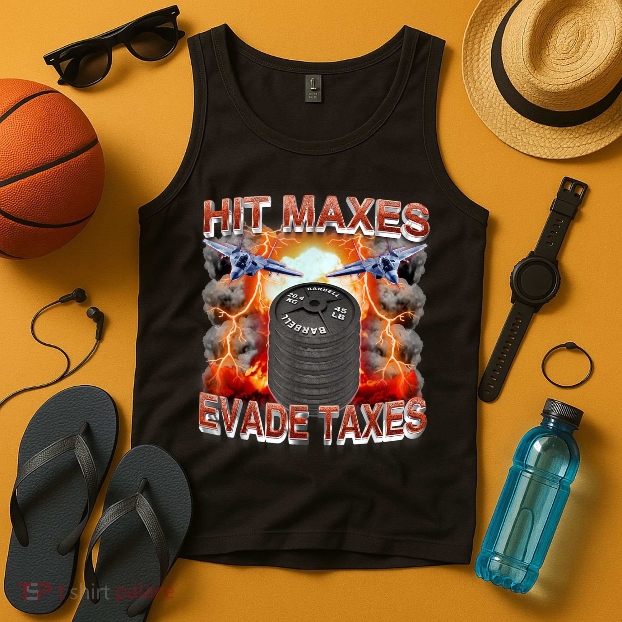 Hit Maxes Evade Taxes Tank Top