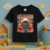 Hit Maxes Evade Taxes Toddler T-Shirt thumb 3