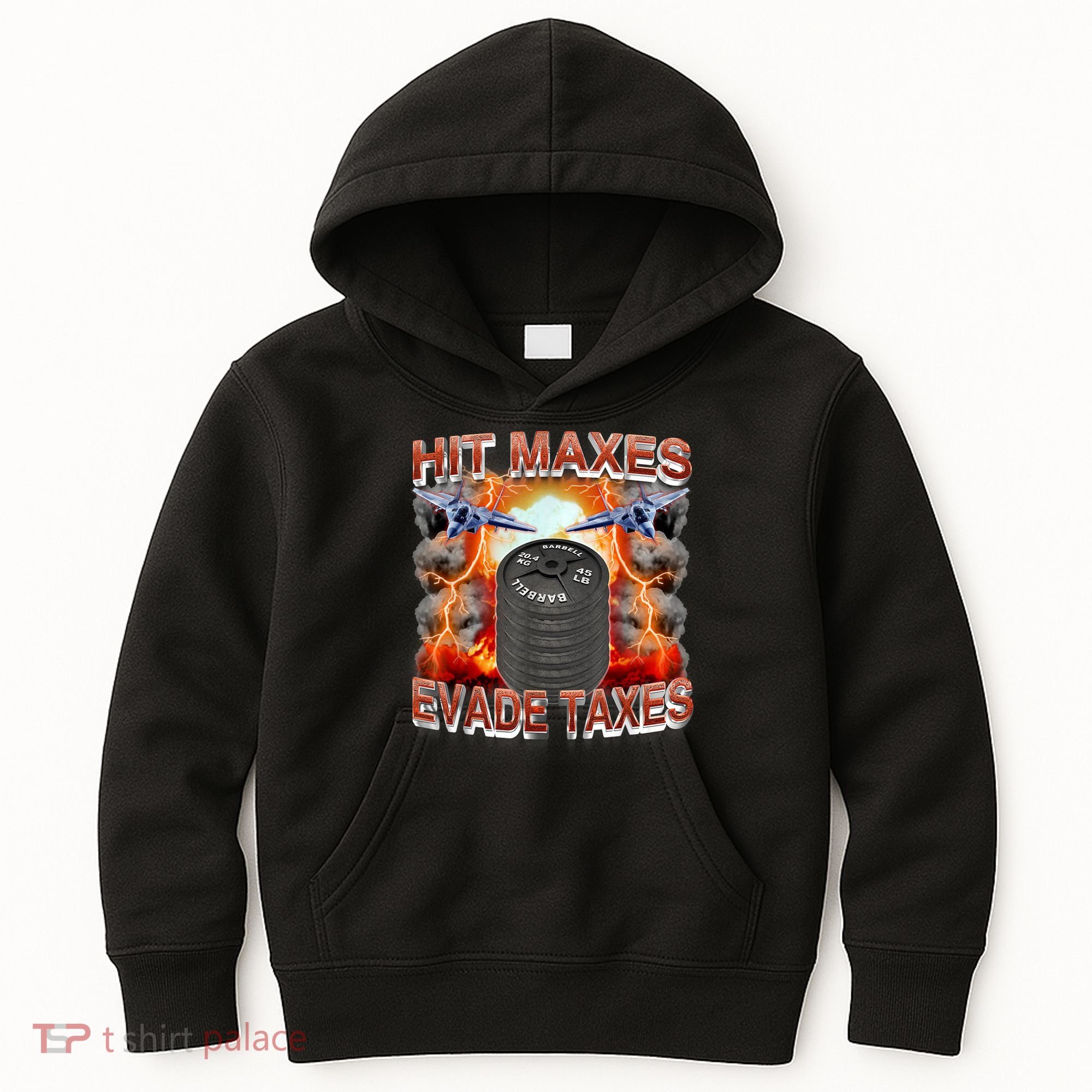 Hit Maxes Evade Taxes Kids Hoodie