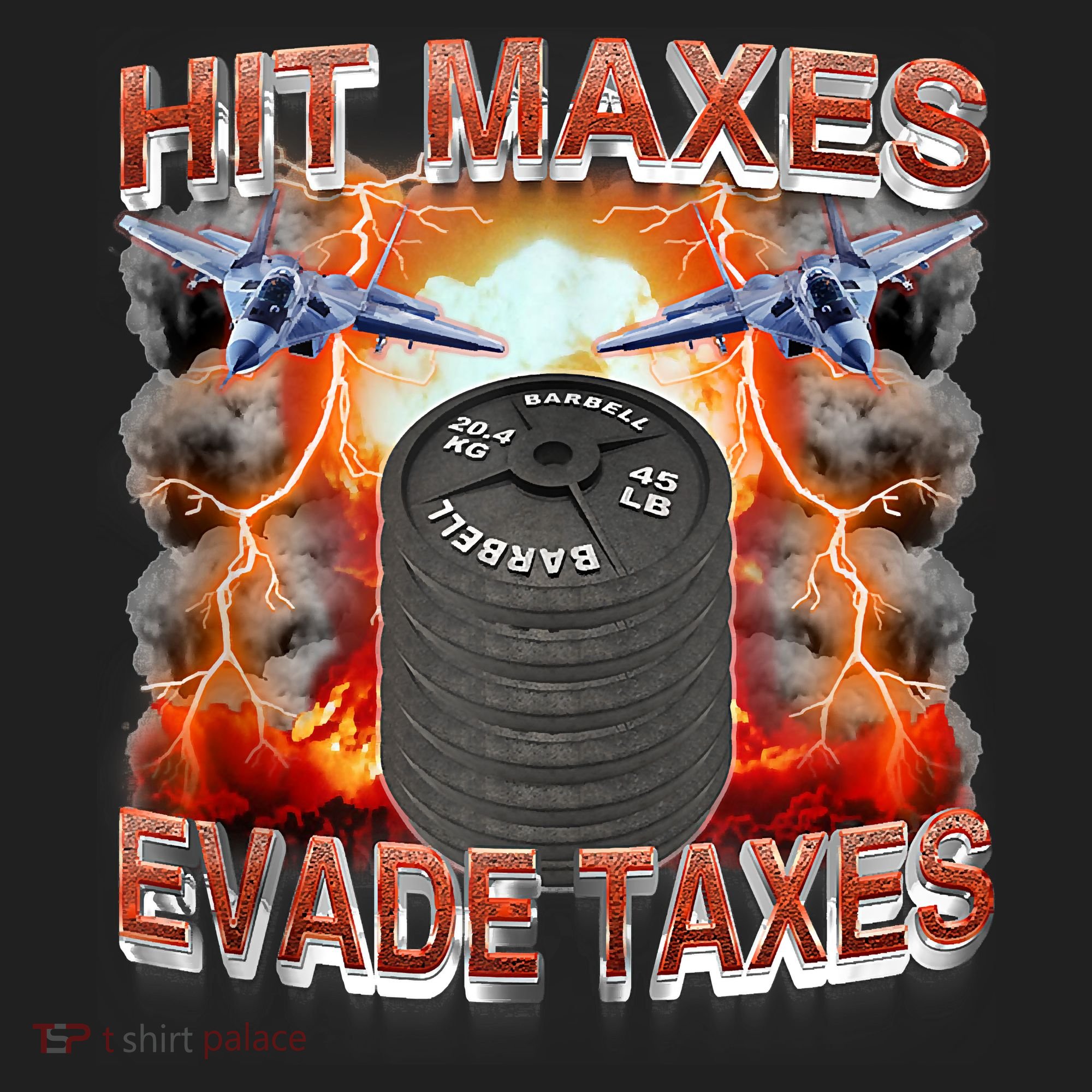 Hit Maxes Evade Taxes Women's Sweatshirt