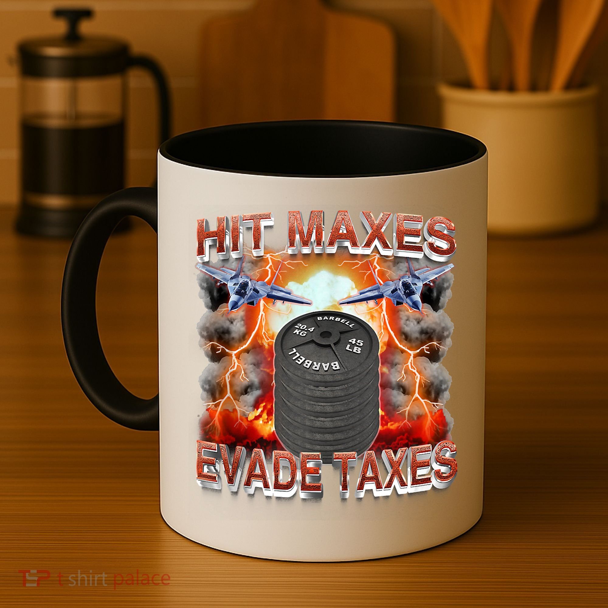 Hit Maxes Evade Taxes Coffee Mug