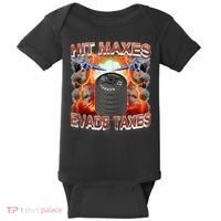 Hit Maxes Evade Taxes Baby Bodysuit thumb 0