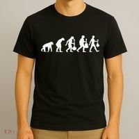 Human Mandolin Evolution Vintage Classical Music T-Shirt thumb 3