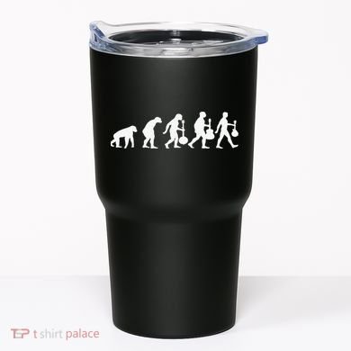 Human Mandolin Evolution Vintage Classical Music Tumbler