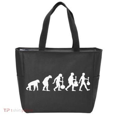 Human Mandolin Evolution Vintage Classical Music Tote Bag