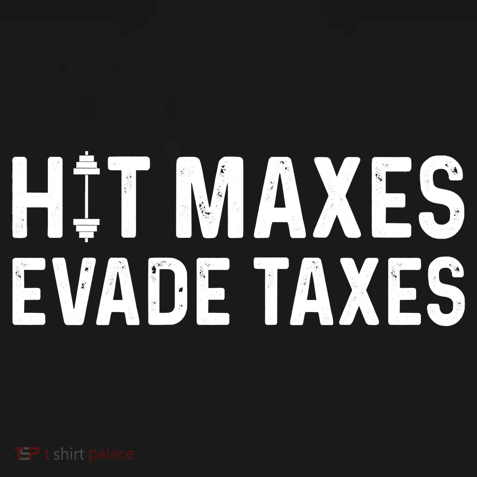 Hit Maxes Evade Taxes Gym Bodybuilding Women's Hoodie