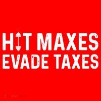 Hit Maxes Evade Taxes Gym Bodybuilding Santa Hat thumb 1