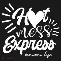 Hot Mess Express Mom Life Mother Gift Ornament thumb 1