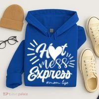 Hot Mess Express Mom Life Mother Gift Hoodie thumb 4