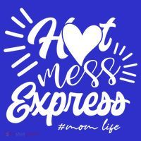 Hot Mess Express Mom Life Mother Gift Coaster thumb 2