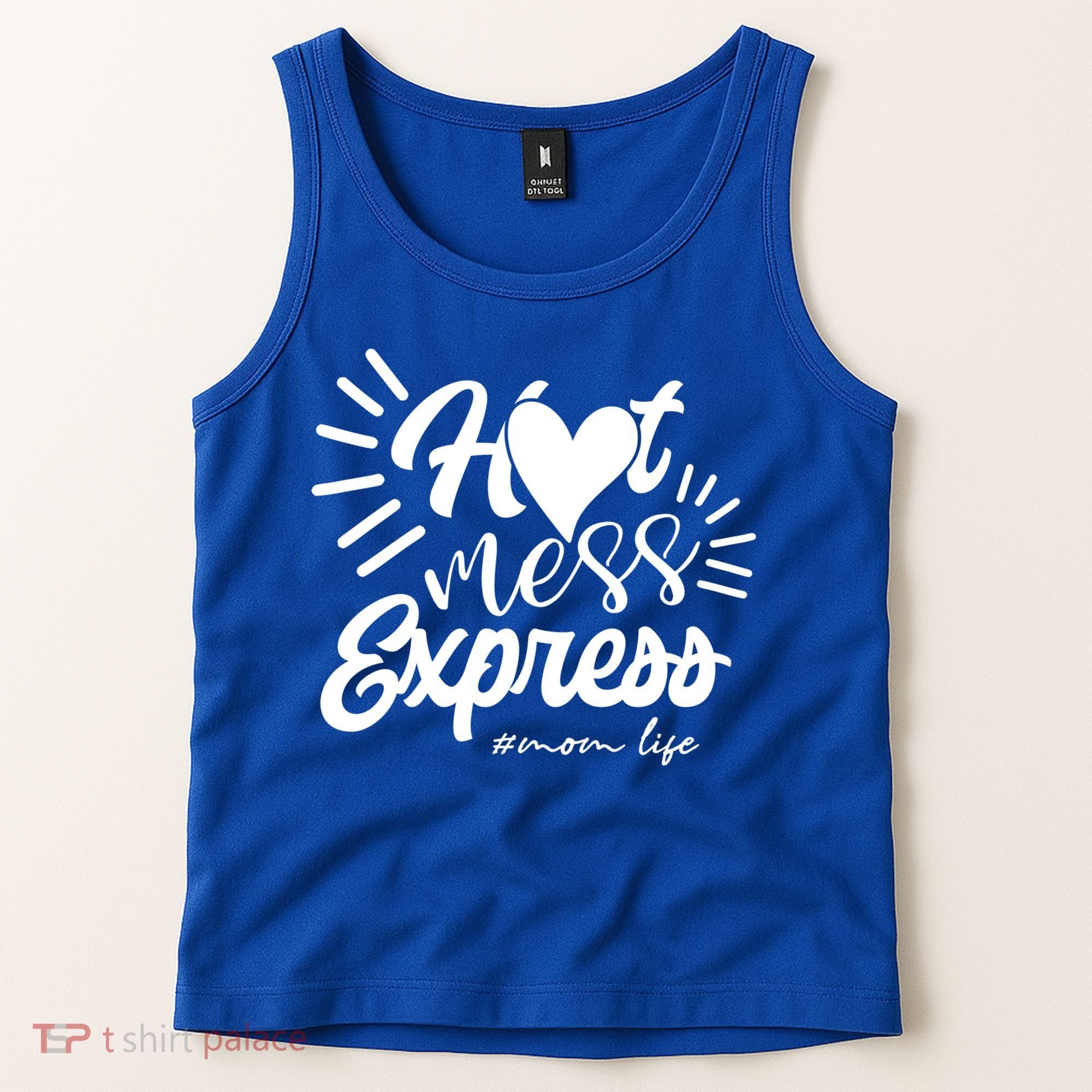 Hot Mess Express Mom Life Mother Gift Tank Top