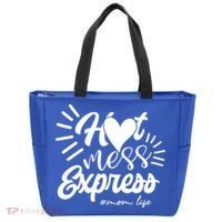 Hot Mess Express Mom Life Mother Gift Tote Bag thumb 0