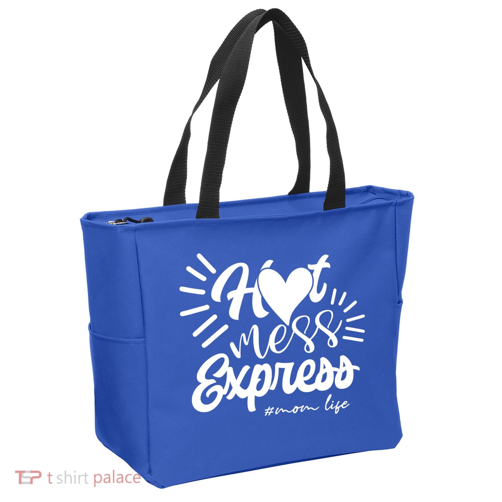 Hot Mess Express Mom Life Mother Gift Tote Bag
