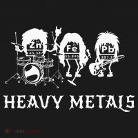Heavy Metals Funny Chemistry Periodic Table Joke Apron thumb 3