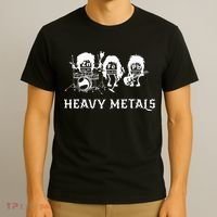 Heavy Metals Funny Chemistry Periodic Table Joke T-Shirt thumb 3