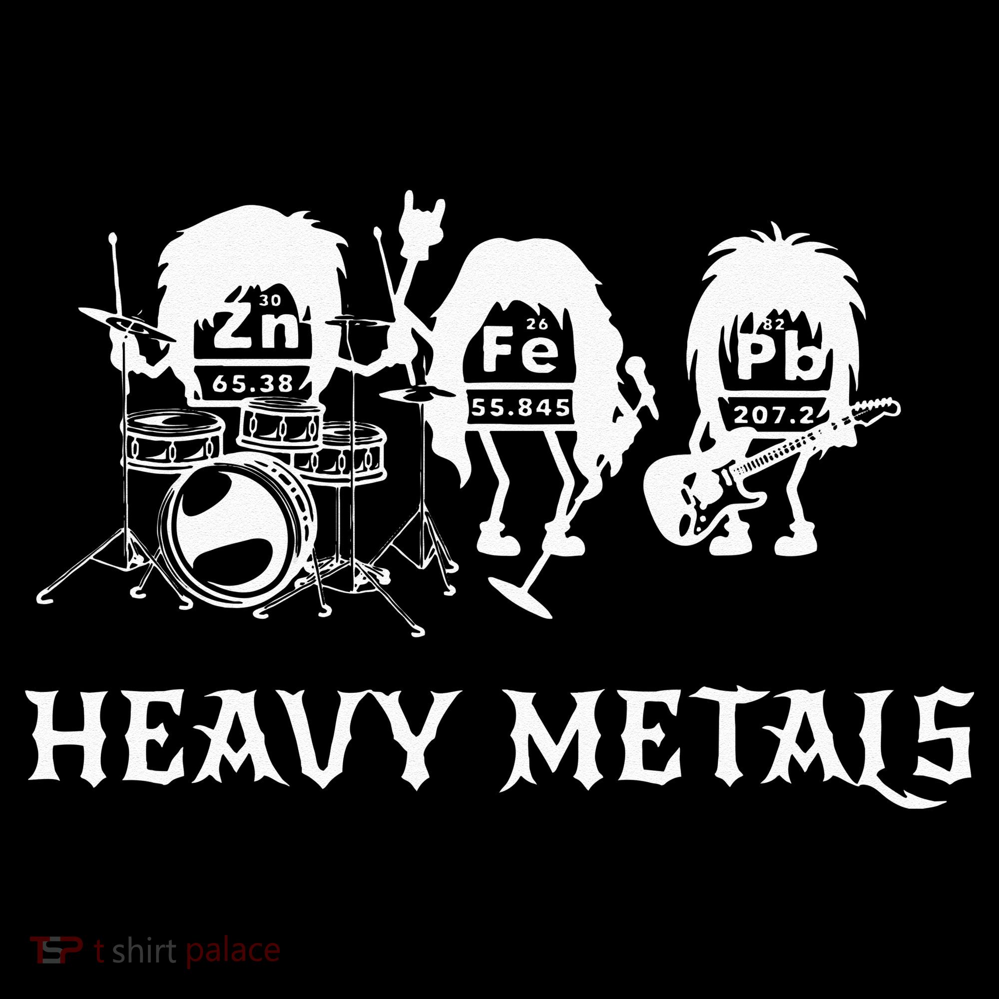 Heavy Metals Funny Chemistry Periodic Table Joke Women's Tank Top
