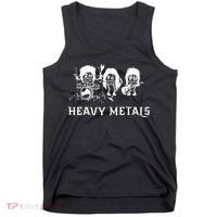 Heavy Metals Funny Chemistry Periodic Table Joke Tank Top thumb 0