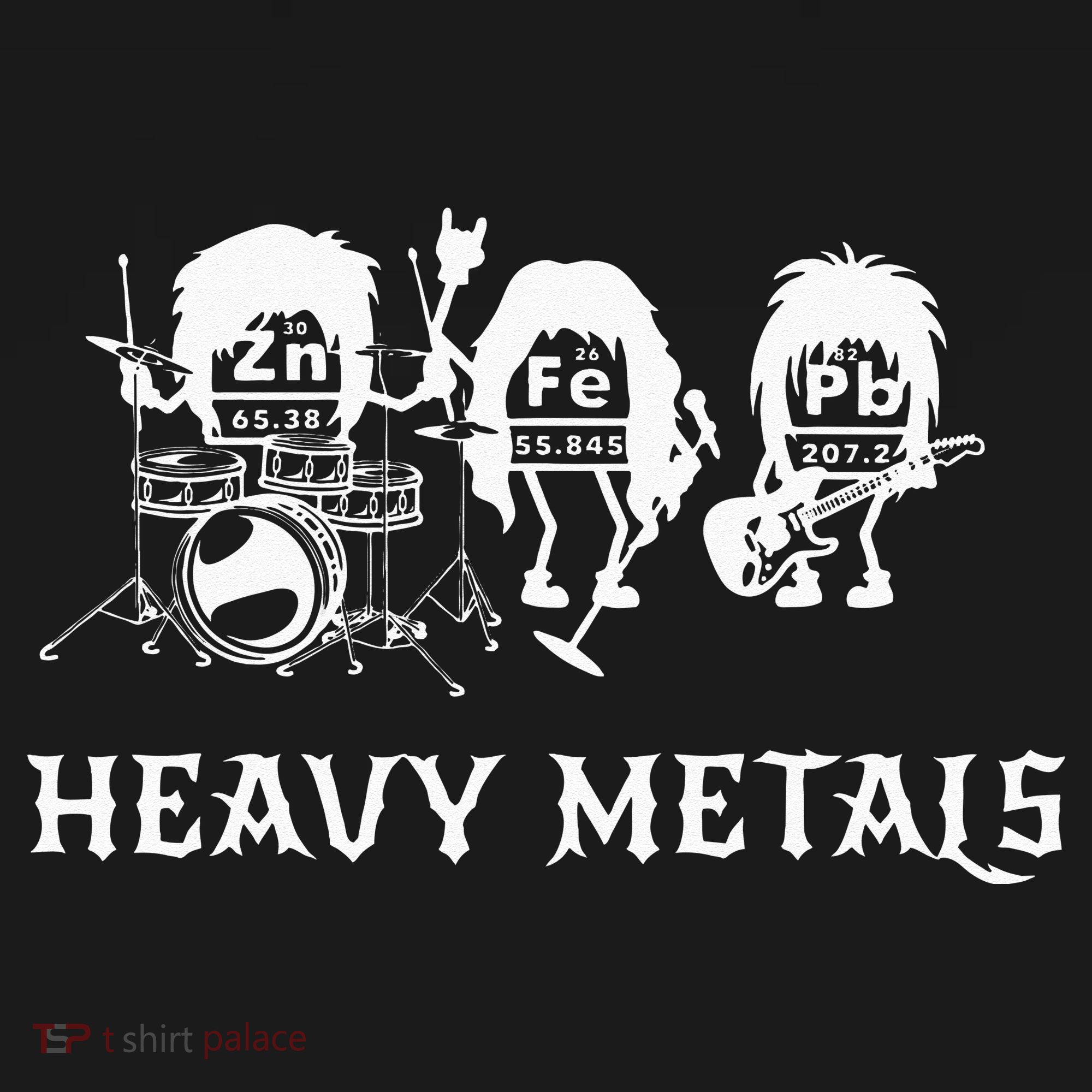 Heavy Metals Funny Chemistry Periodic Table Joke Visor