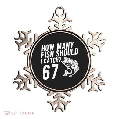 How Many Fish Should I Catch 67 6-7 Meme Funny Ornament